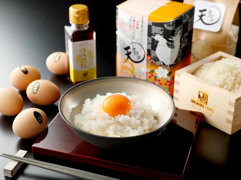 烏骨鶏本舗 純種烏骨鶏のたまごかけご飯セット【お取り寄せ：1週間～2週間程度】クール便(冷蔵)