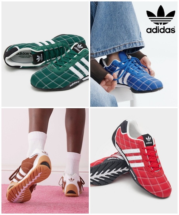 【未使用】adidas スニーカー トリコロールストライプ レザー 先行予約開始】 アナザーエディション × アディダス オリジナル