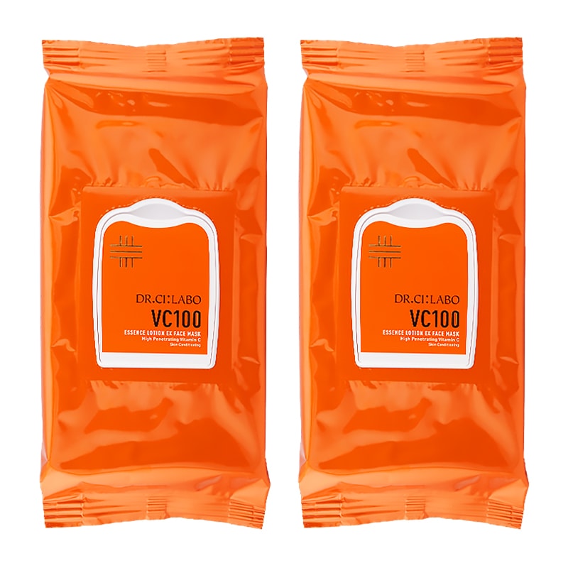 [2個セット]VC100エッセンスローションEX フェイスマスク20枚入り 毛穴 ハリ キメ 透明感 [ギフトラッピング対応]