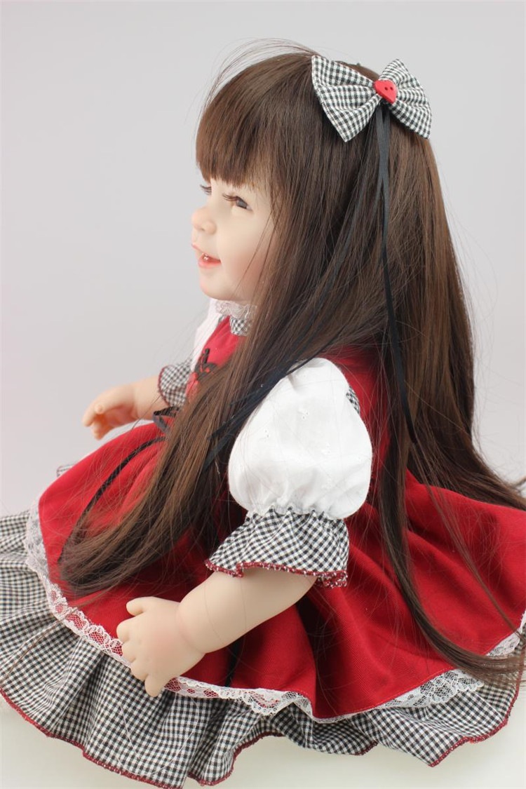 激安セール かわいい プリンセス リトルガール 人形 ロングヘア 洗える スタイリング人形