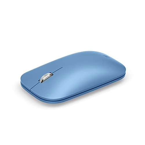 Microsoftマイクロソフト モダン モバイル マウス KTF-00078 : ワイヤレス 薄型 軽量 BlueTrack Bluetooth ( サファイア ) Windows Mac Android Surfa