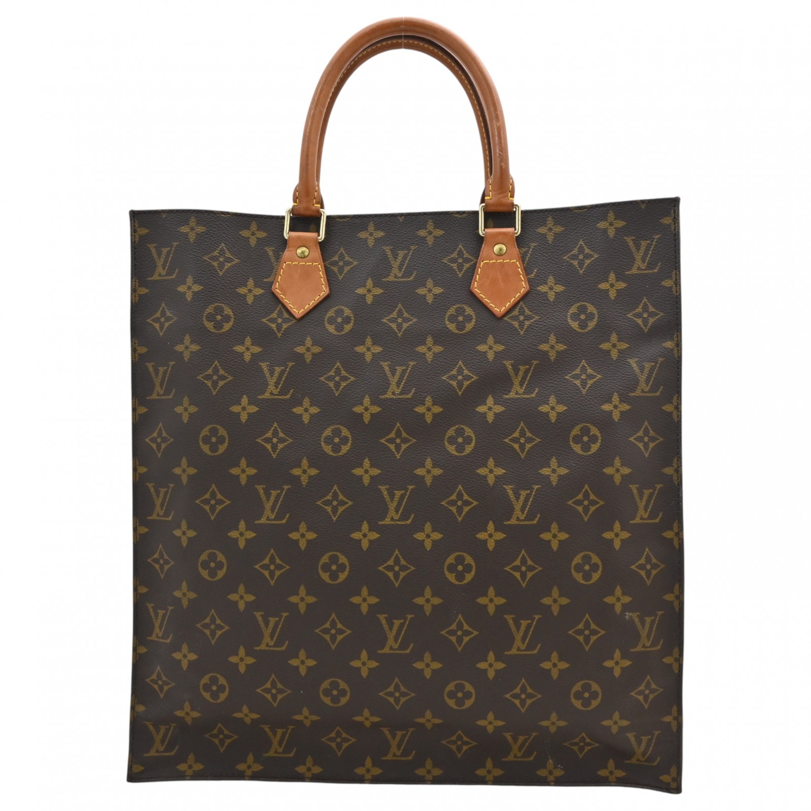 【中古】ルイヴィトン モノグラム サックプラ トートバッグ ハンドバッグ Bランク lv3623cc