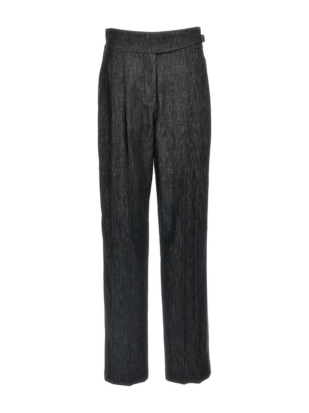 MB125P5952 C002 BLACK ブラック 秋冬2024 パンツ レディース ia