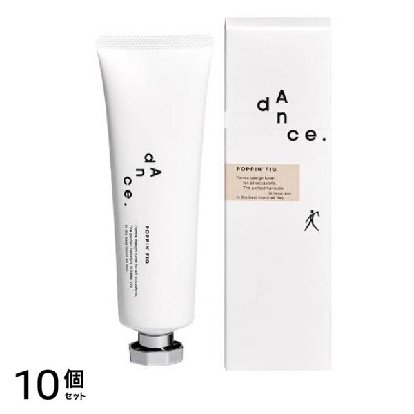 dAnce. ダンスデザインチューナー ポッピンフィグ ヘアバームミルク チューブ 80g 10個セット