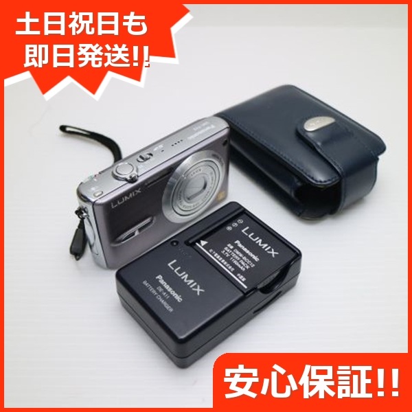 美品 DMC-FX9 モーブグレー Panasonic LUMIX デジカメ 63