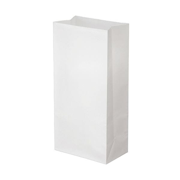 （まとめ） TANOSEE 角底袋 8号ヨコ155×タテ320×マチ幅95mm 晒 1パック（500枚） (×3セット)