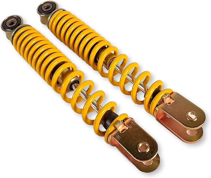 SUZUKI アドレス V100 フロント サスペンション 左右 2本セット ポン付け スズキ ショック 社外品( ２本(黄))