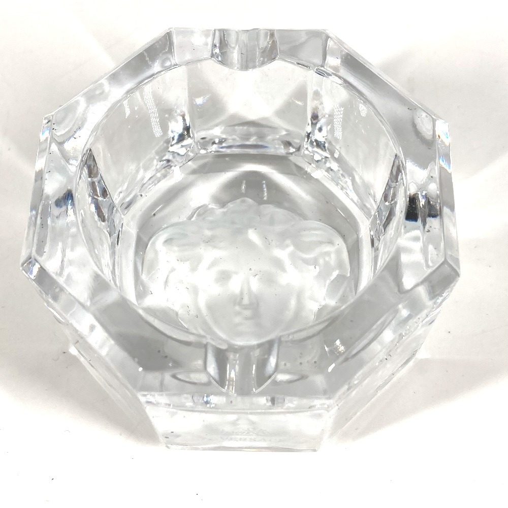 灰皿 メデューサ 7cm ローゼンタール Rosenthal アッシュトレイ ガラス クリア