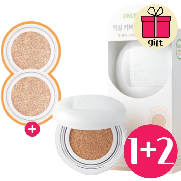 [NEW]フィクシングカバーフィットクッション+詰め替え2ea/一日中ライトアップされたように最初のカラーをそのまま固定！