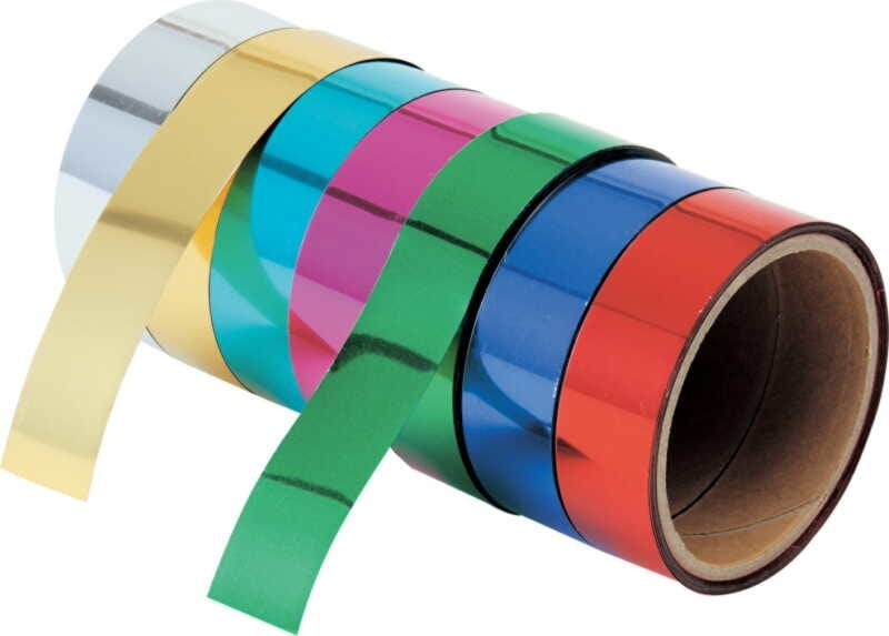 ミラーテープ 水色 10本組 珍しい 94％以上節約