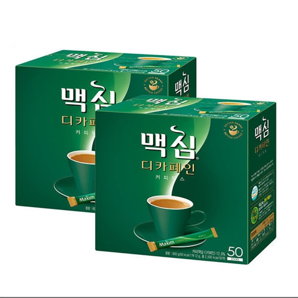 コーヒーミックスの最大デカフェ50本+50本/コーヒー/モカゴールド