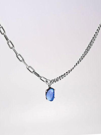 【HARANG】 HR 103N_Blue Onyx Necklace 正規品