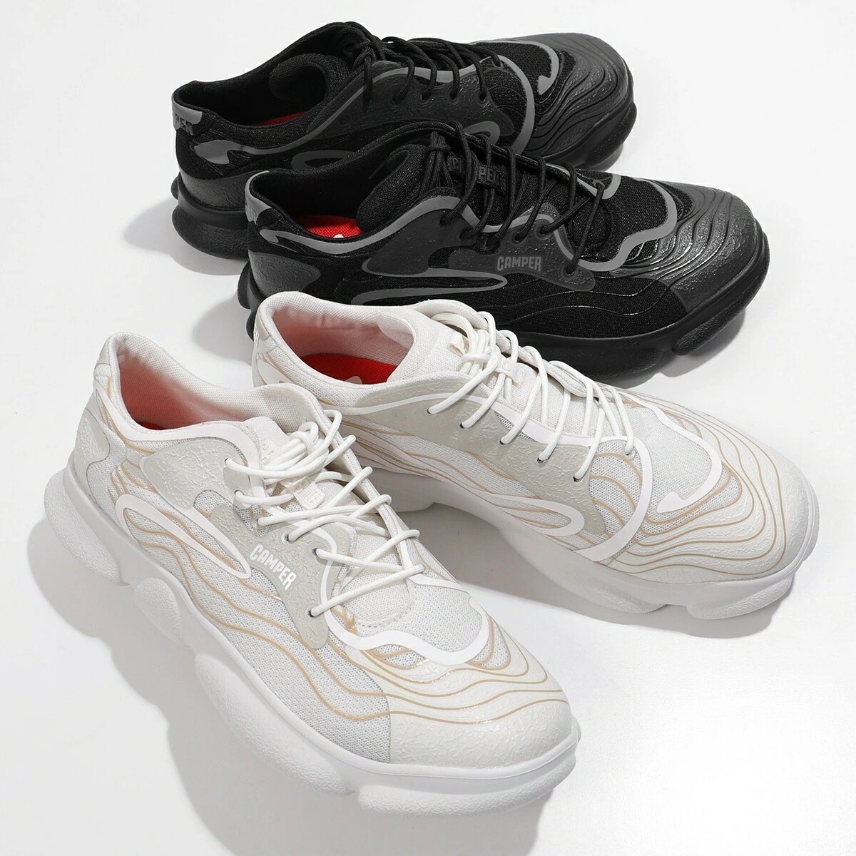 CAMPER カンペール スニーカー Karst カースト K100992 メンズ ローカット ロゴ テキスタイル 軽量 シューズ 靴 カラー2色 【mega】 21,363円