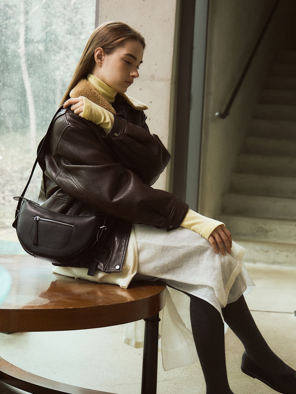 【JOY GRYSON】LIV HOBO BAG : 2COLORS