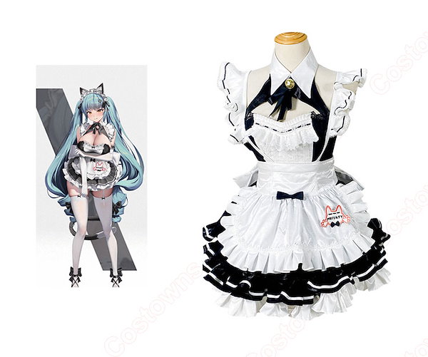勝利の女神:NIKKE プリバティ アンカインド・メイド コスプレ