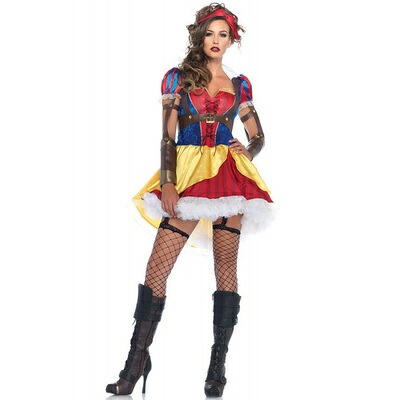 コスプレ 仮装 ハーネス・スノーホワイト M 【 コスプレ 衣装 ハロウィン 仮装 コスチューム プリンセス ドレス 白雪姫 大人 大人用 おとぎ話 女性用 パーティーグッズ 童話 レディース 余興
