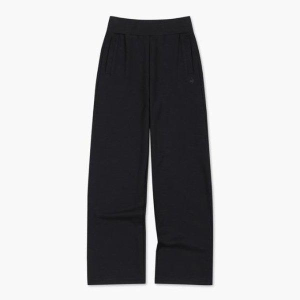 パンツ TQT QP422OFPO2-BLK 女性 メロー ストレート パンツ / BLACK