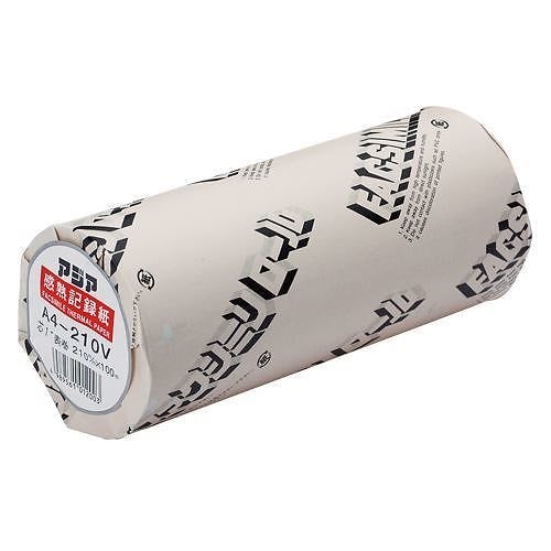 （まとめ買い）アジア原紙 感熱記録紙（FAX用） 超高感度品 A4 A4-210V 00010765 [x3]