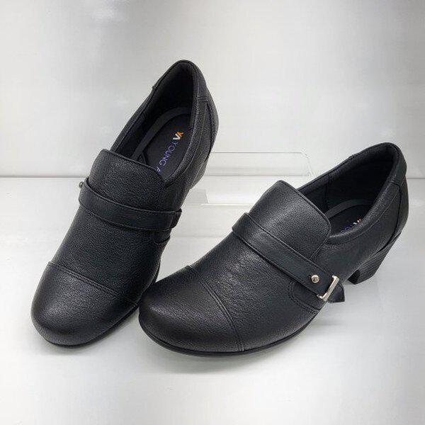 女性デイリーセミカジュアルコンフォートブーティシューズ YADFHQ736BK_KJ