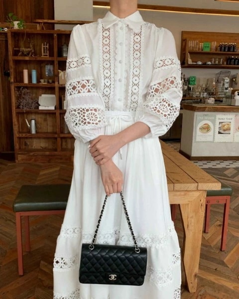 大特価カジュアル系 ボトムス ハイウエストスカート +ブラウス セット【大きいサイズ レディース 春夏 フレア スウェット パンツ レギンス スカーチョ スキニー レギンス ミモレ丈 skirt】