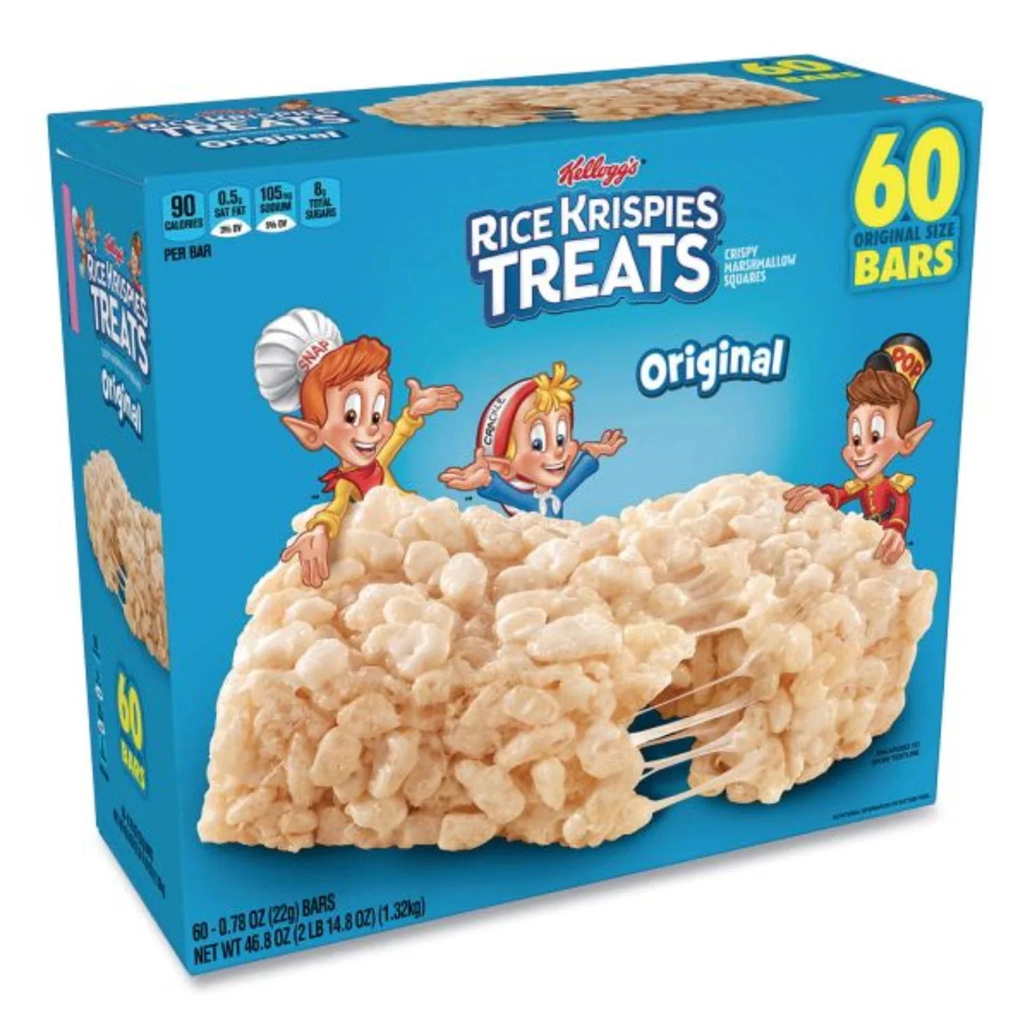 Kelloggs ライスクリスピーズ マシュマロスクエア (60個入り　並行輸入品