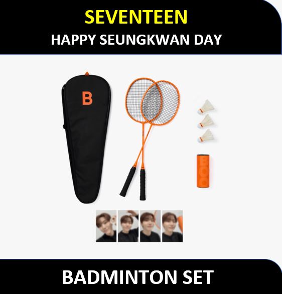 【SEVENTEEN(SEUNGKWAN)】 - (BADMINTON SET) HAPPY SEUNGKWAN DAY BIRTHDAY MERCH ver.5