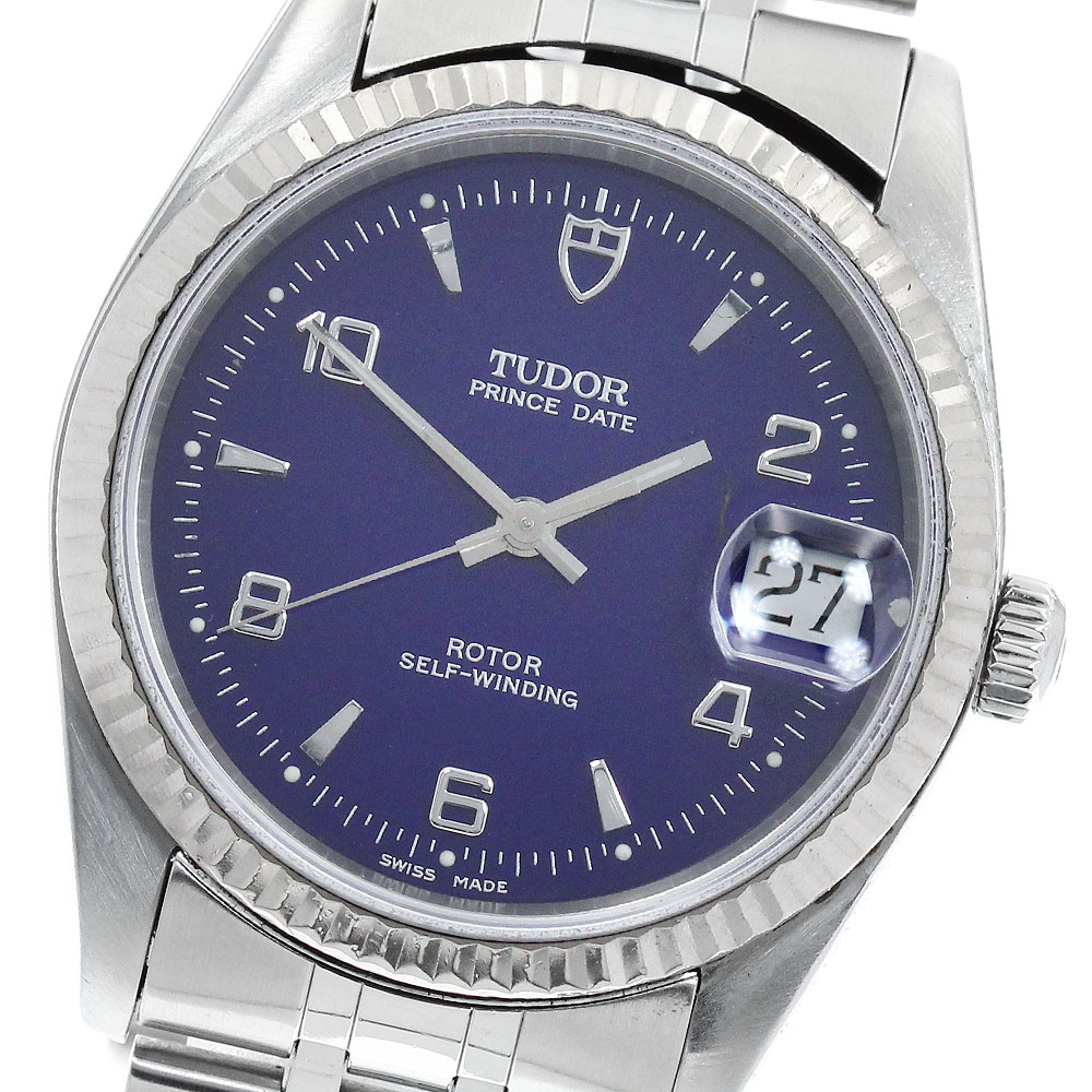チュードル TUDOR 74034 プリンスデイト WGベゼル 自動巻き メンズ _957025【中古】