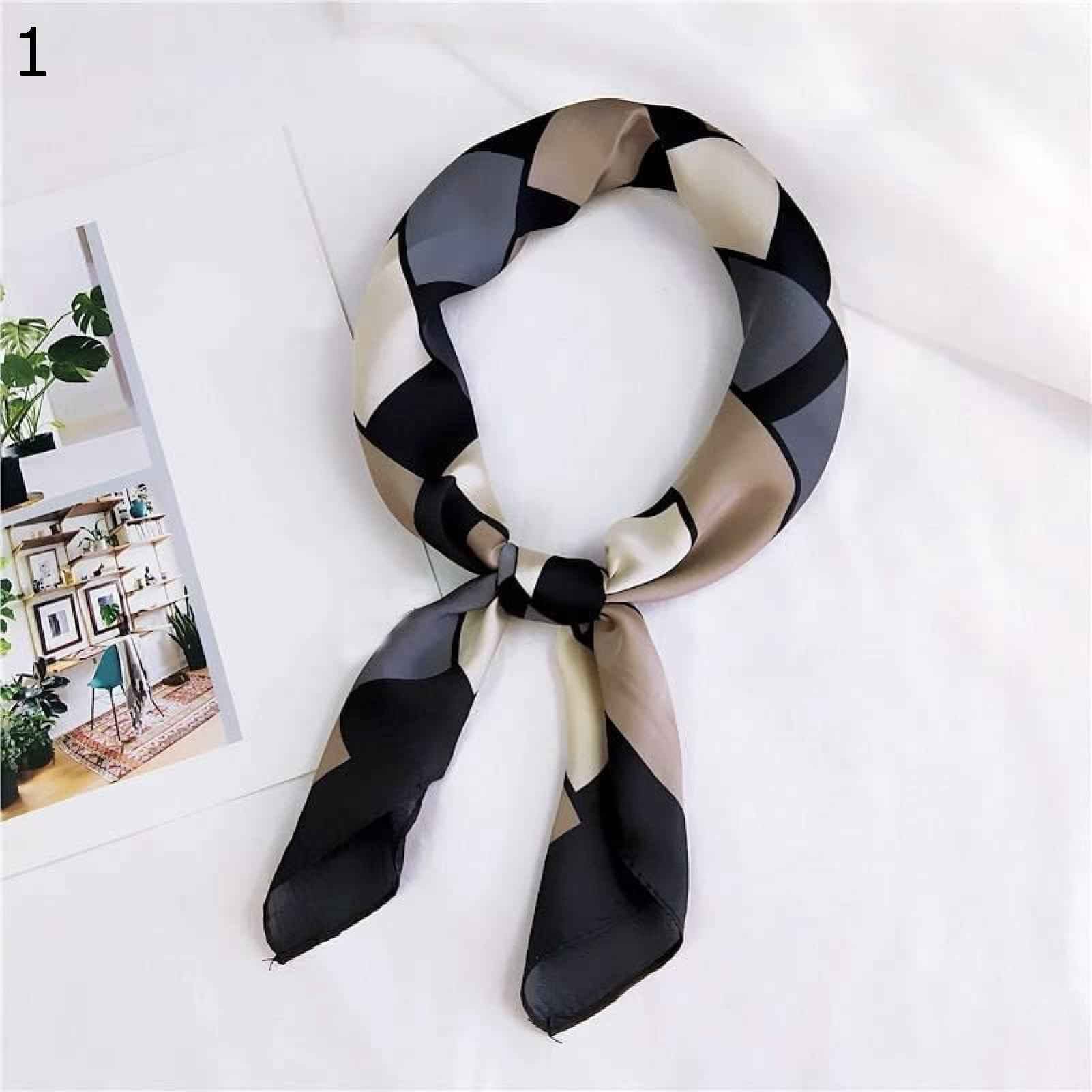 【20%OFFクーポン～】70x70cm スカーフ スカーフ (Color : Blue Size : 70x70cm)