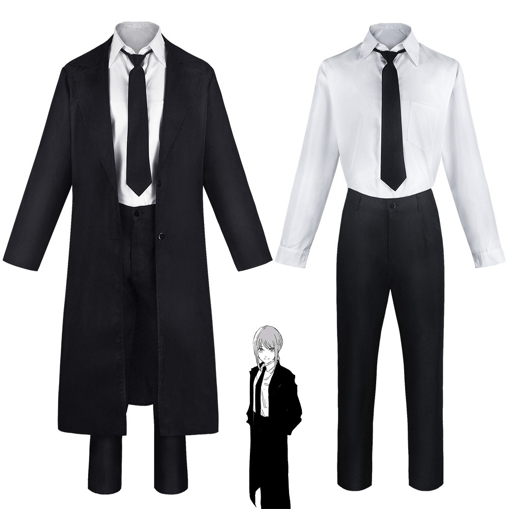 K1382チェーンソー人マチマcos服三鷹朝悪魔ハンターパワ吉田寛文コスプレ服戦争悪魔