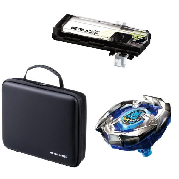3個セット ／ BEYBLADE X ベイブレードX BX-25 ギアケース ＋ BX-09 ベイバトルパス ＋ BX-01 スターター ドランソード 3-60F