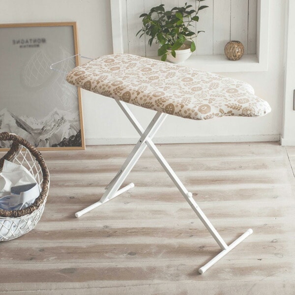 アイロン台 北欧風 暮らしの定番 スタンド式人体型アイロン台 アイロン 台 高さ調節 アイロンボード 脚付き 北欧 スチールメッシュ 13段階 ボタンプレス 折りたたみ アイロン置き 7,465円