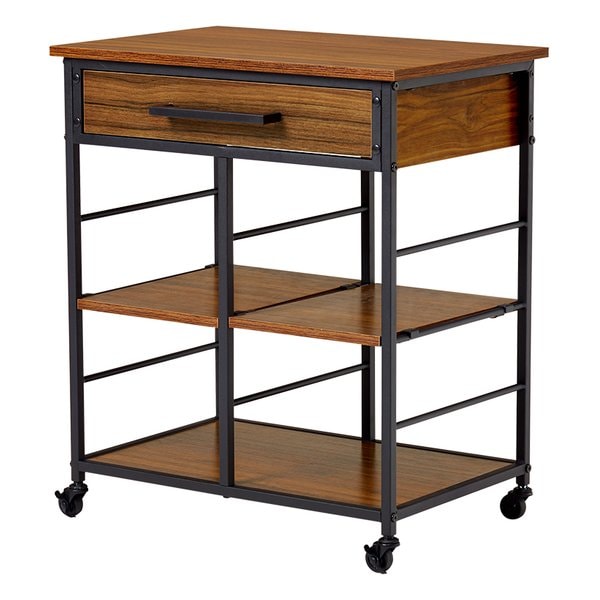 ワゴン 約 幅60×奥行40×高さ70cm ブラウン LW-4530BR 8,541円