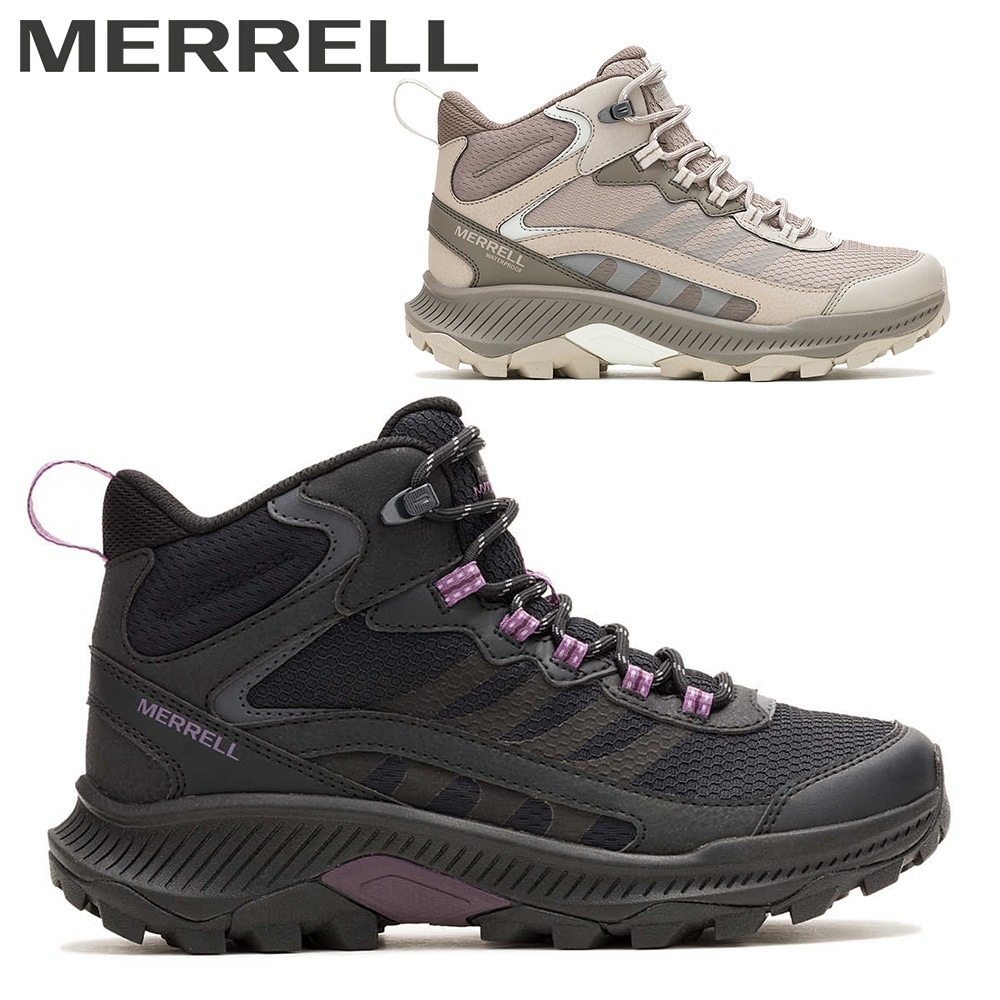 MERRELL トレッキングシューズ レディース スピードストライク2 ミッド ウォータープルーフ W038274 W038278 メレル SPEED STRIKE 2 MID WATERPROOF