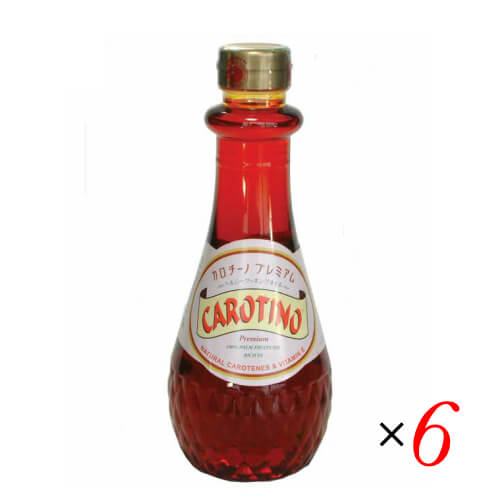 パーム油 食用 カロテン カロチーノ プレミアム 500g レッドパームオイル 6個セット
