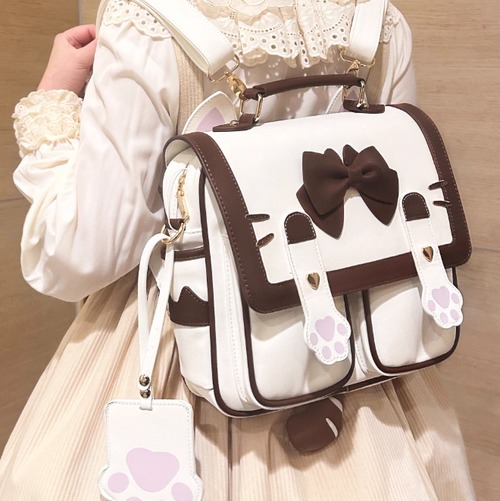 全3カラー　2way 猫バッグ