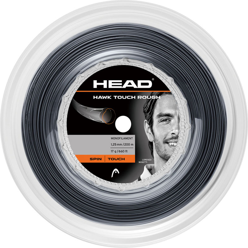 HEAD(ヘッド) ホーク タッチ ラフ リール 硬式テニス ストリングス 硬式テニスストリングス 281235
