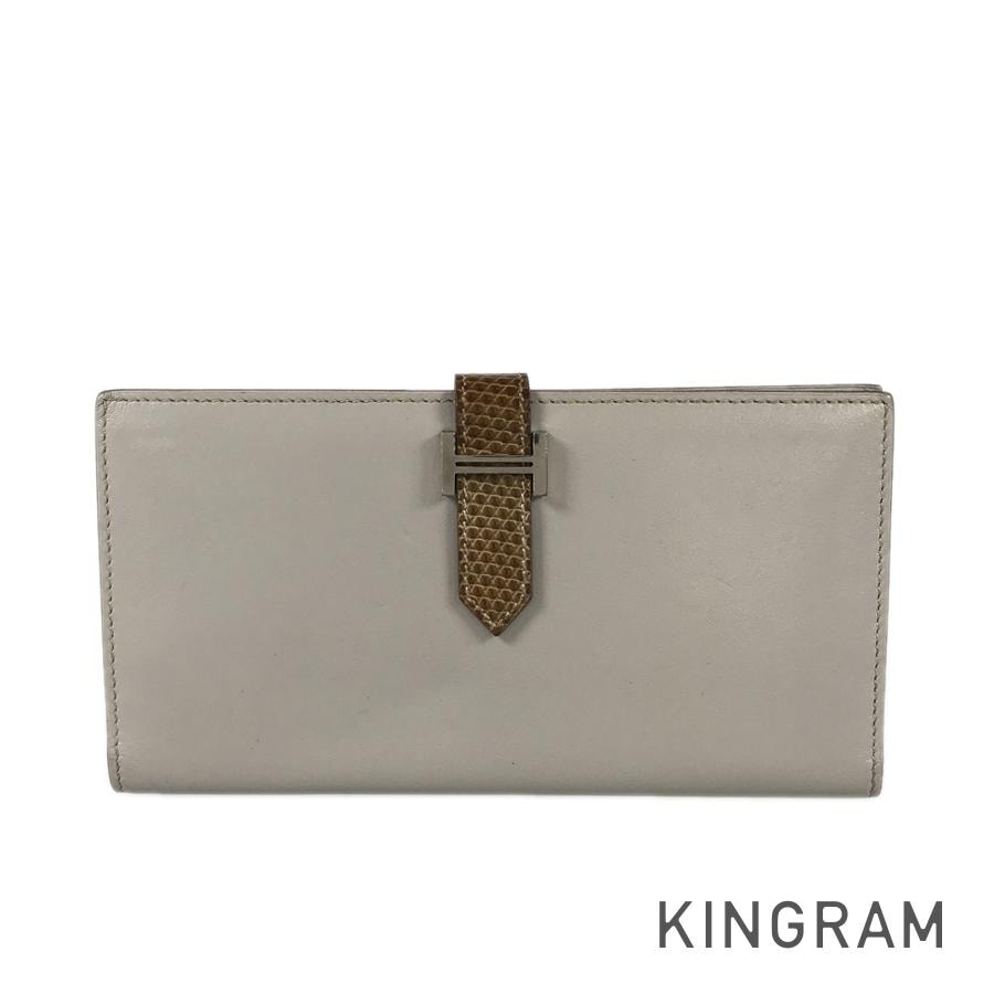 ベアン 長財布 かぶせ蓋 fsz【中古】