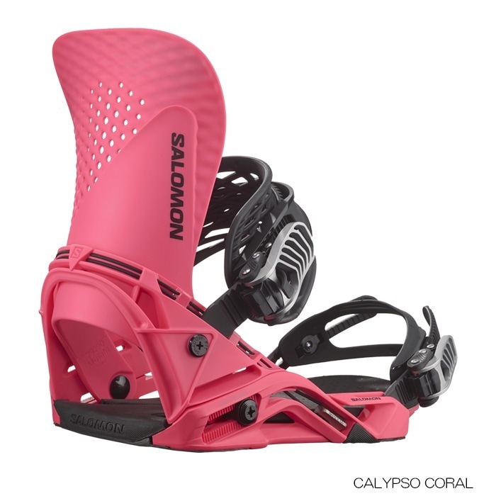 新品未使用 24-25 SALOMON BINDING HOLOGRAM CALYPSO CORAL M安心保証 即日発送 土日祝発送OK 42