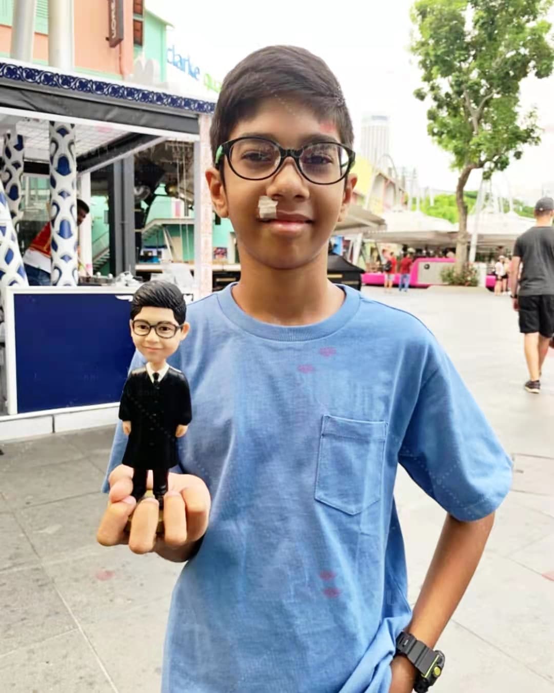 【オーダーメイド】3D肖像画 似顔絵 人形 フィギュア 彼氏 彼女 誕生日 ケーキトッパー 記念日 カップル 友達 プレゼント