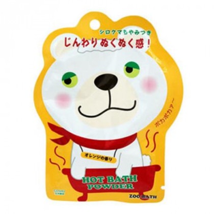 五洲薬品 入浴用化粧品 ズーバス シロクマ バスパウダー (50g×10包)×12箱(120包入り) ZOK-20