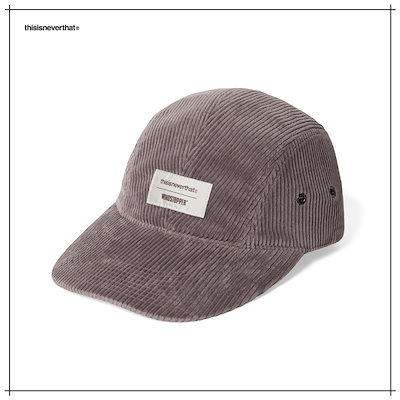 【THISISNEVERTHAT】 GORE-TEX WINDSTOPPER Cord Cap Plum キャップ 正規品