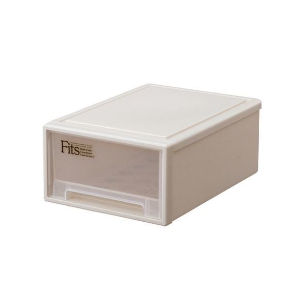 （まとめ） 天馬 Fits フィッツケース ミニ W257D369H146mm カプチーノ 1個 3セット