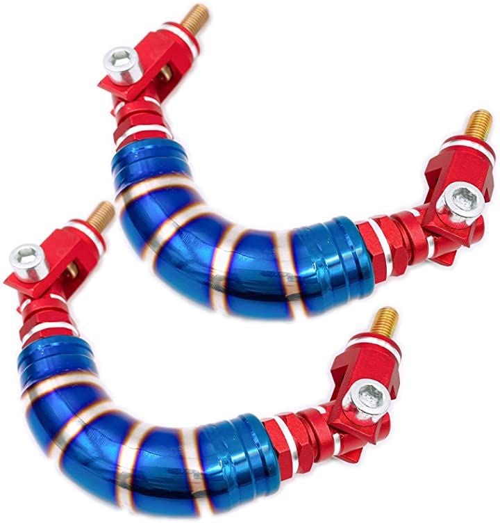 汎用 アシストグリップ 社外品(赤(カーブ), カーブ)