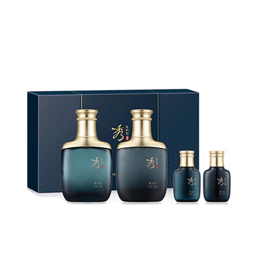 天参(チョンサム)建陽2種企画セット 1SET(Toner 140ml + Emulsion 140ml (+ s