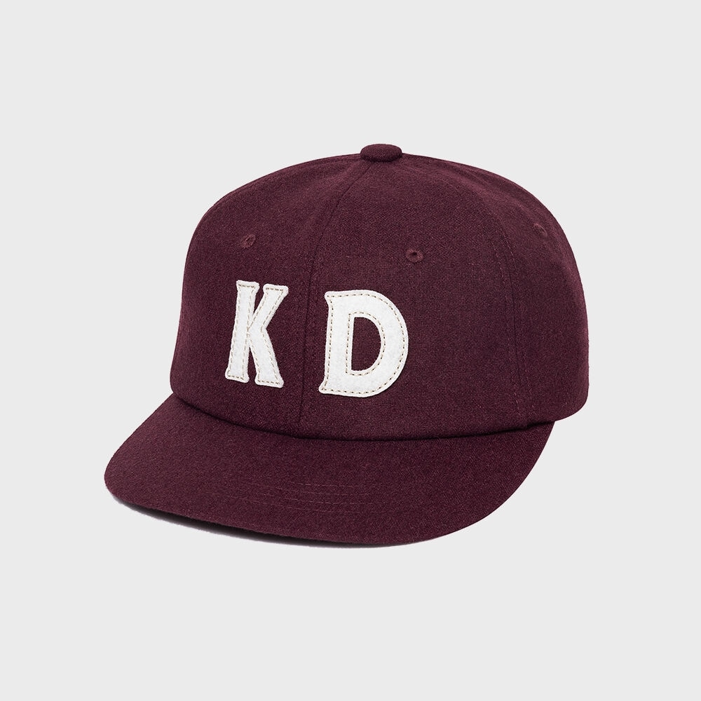 コダックアパレル ウール ヴィンテージ 平つば キャップ バーガンディ 7,928円