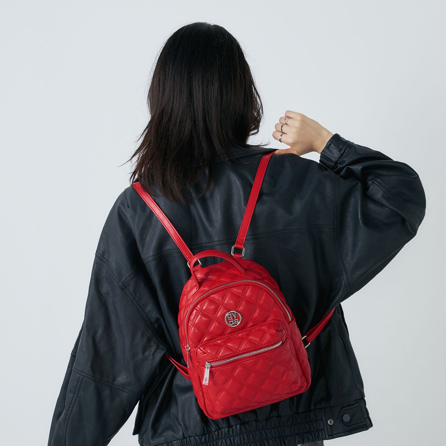 DOUBLE QUILTONG ミニリュック レディース ブランド キルティング GY-B355