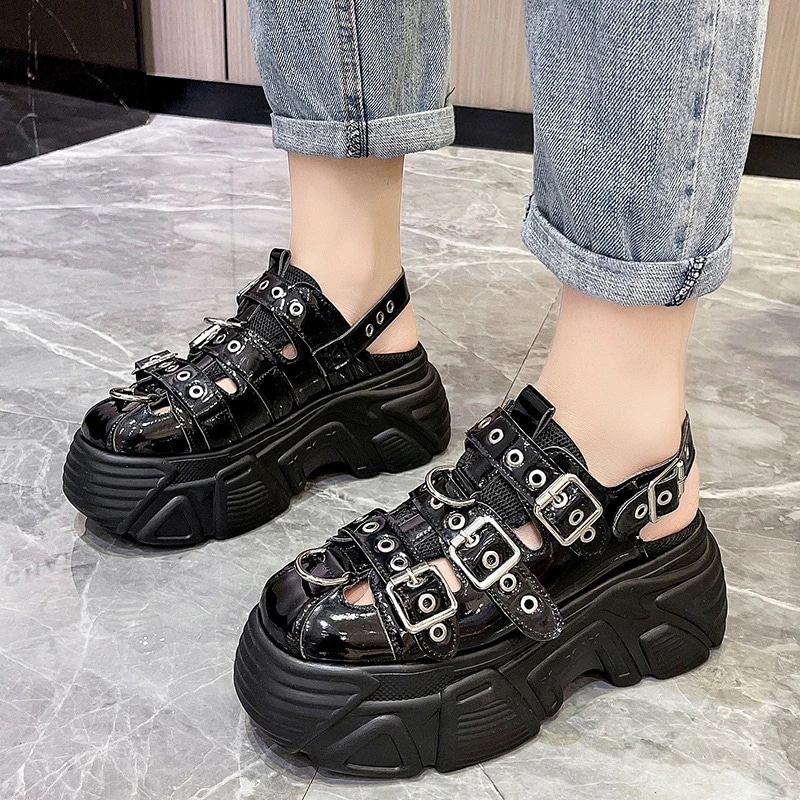 スポーツサンダル厚底 夏ファッションビーチサンダル レディースカジュアル厚底