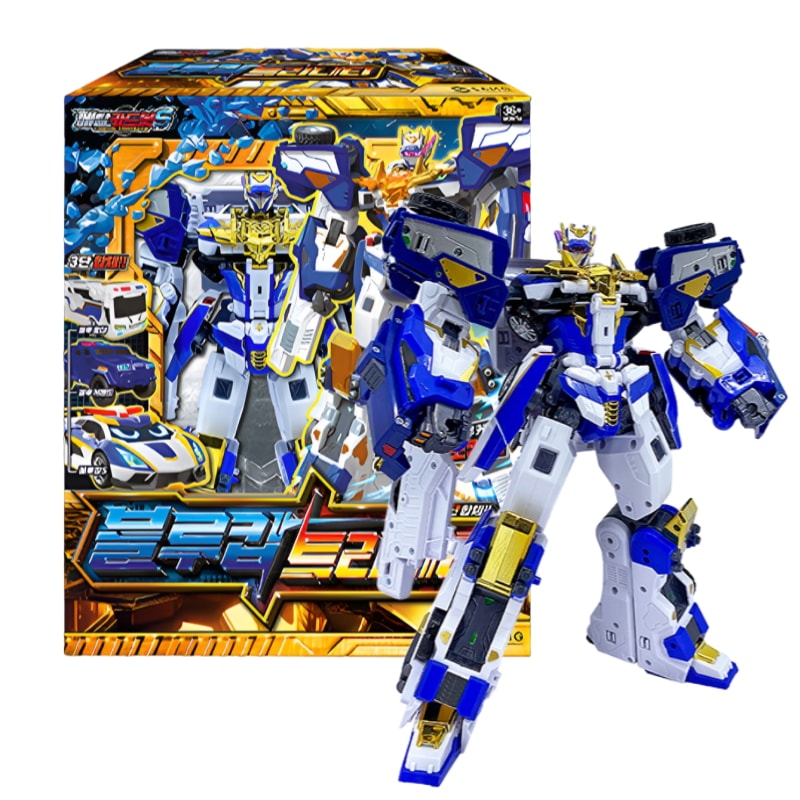 メタルカードボットS/ シーズン2/ブルーコップ トリニティ/ 変身ロボット / 韓国ロボット / 正規品