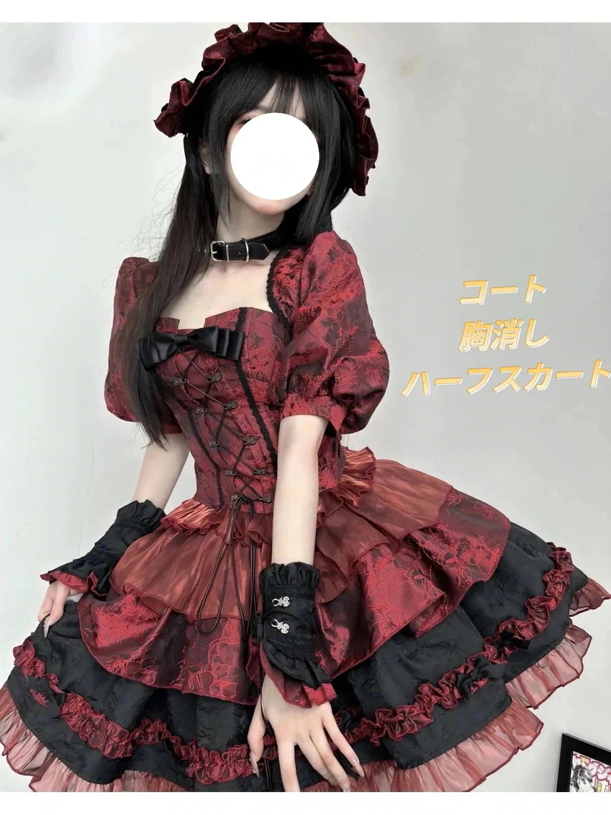 【なつみ】赤いゴスロリドレス 楽天市場】中華風ロリータ チャイナ ロリ ゴスロリ 中華風