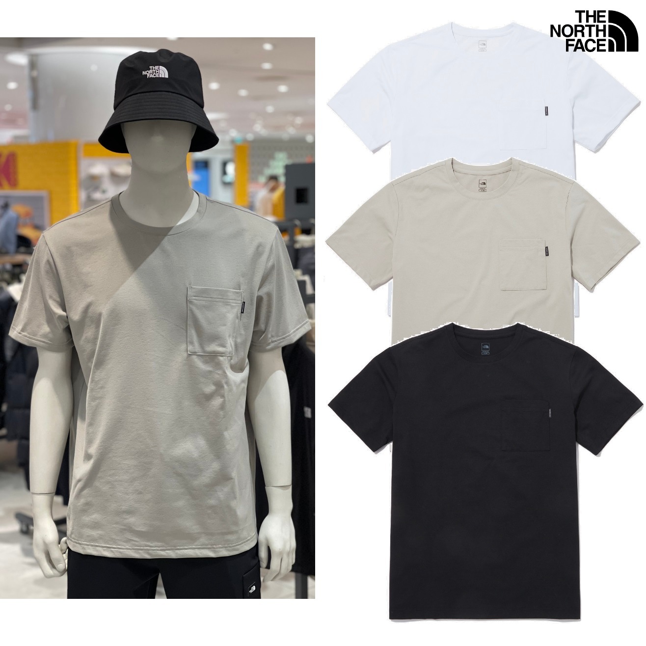 CITY RELEASE EX S/S R/TEE 4色 ノースフェイスTシャツ 新商品 韓国人気 男女共用 韓国ファッション マンツーマン シャツ 女性服 韓国スタイル 学生ファッション 肝節期 夏